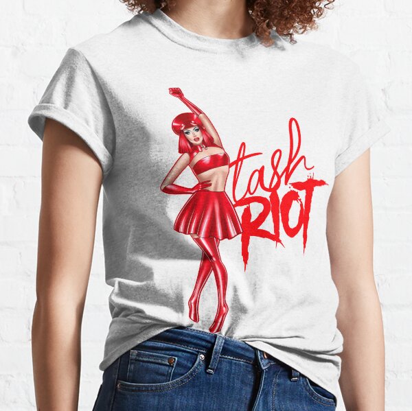 TASH RIOT ILLUSTRATION Classic T-Shirt