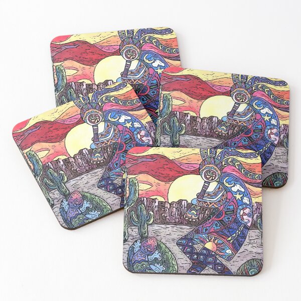 Item preview, Kokopelli sunset designed and sold by catapat60.