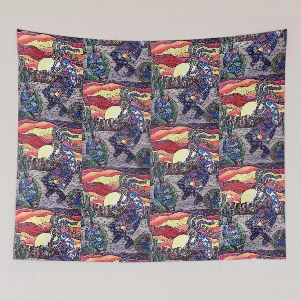 Item preview, Kokopelli sunset designed and sold by catapat60.