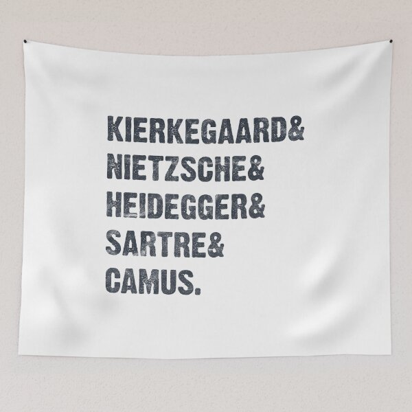 Item preview, Vintage Philosophy Kierkegaard Nietzsche Heidegger Sartre Camus designed and sold by A-Fashion.