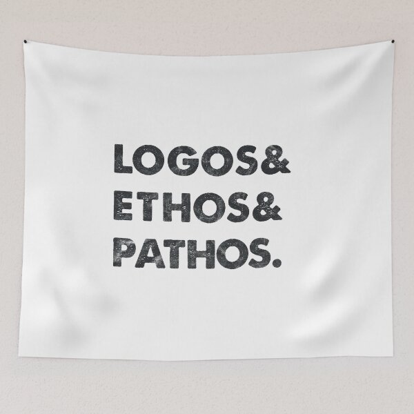 Item preview, Vintage Philosophy Logos Ethos Pathos Nietzsche Kant designed and sold by A-Fashion.