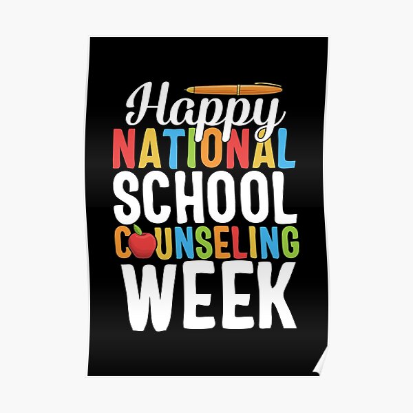 "Happy National School Counseling Week School Counselor Teacher
