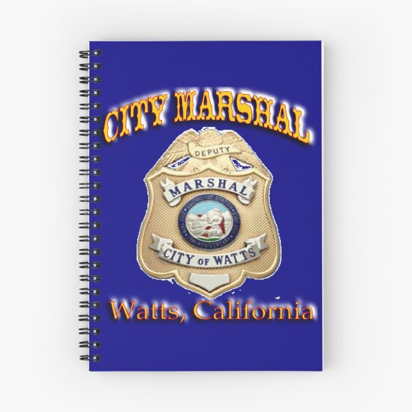 Item preview, Watts California City Marshal designed and sold by Lawrence Baird.