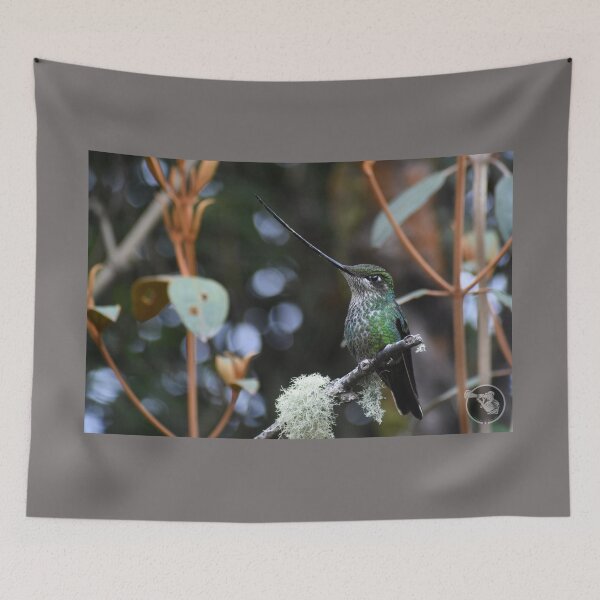 Item preview, sword hummingbird on its branch designed and sold by JIM-AND-ME.