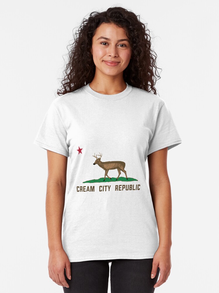 Alternate view of Cream City Republic Classic T-Shirt