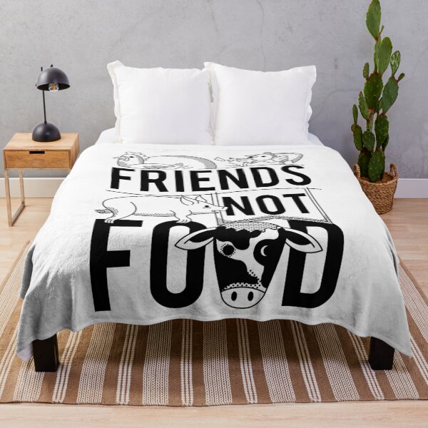 Item preview, Vegan Vegetarian Animal Lover Friends Not Food Gift designed and sold by TooFlyDesign.