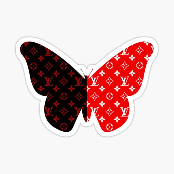 Louis Butterfly Sticker
