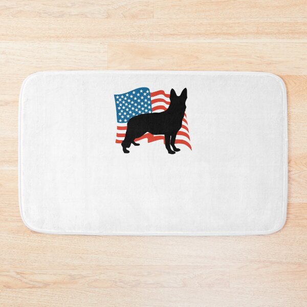 Item preview, German Shepherd Owner American Flag Fourth Of July Dog Mom Dog Dad Gift designed and sold by TooFlyDesign.