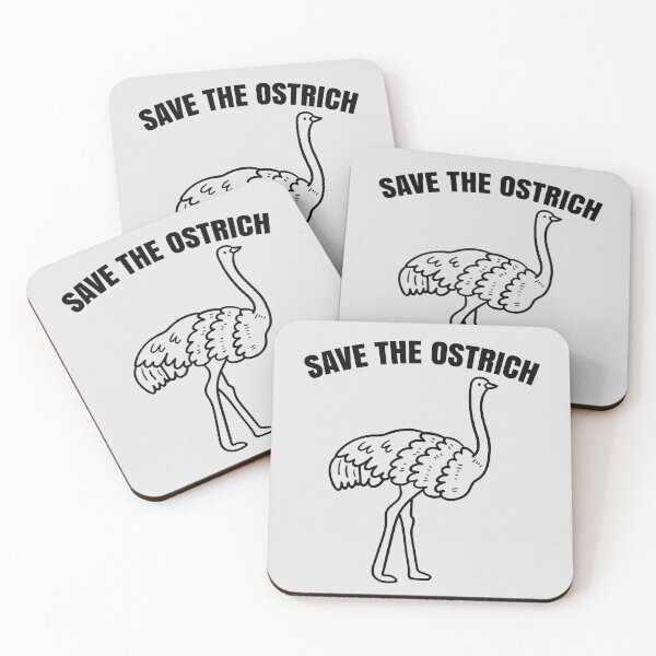 Item preview, Save The Ostrich - Ostrich Lovers - Save Ostrich Australia designed and sold by MagicBoutique.