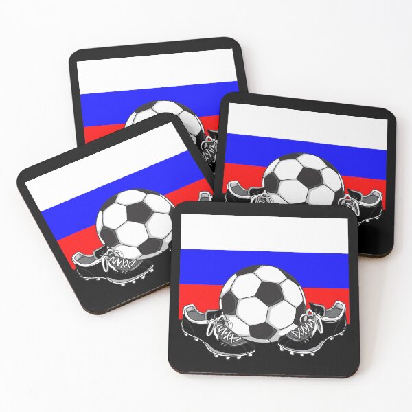 Item preview, RUSSIA FOOTBALL RUSSIAN SOCCER FLAG designed and sold by SportsT-Shirts.