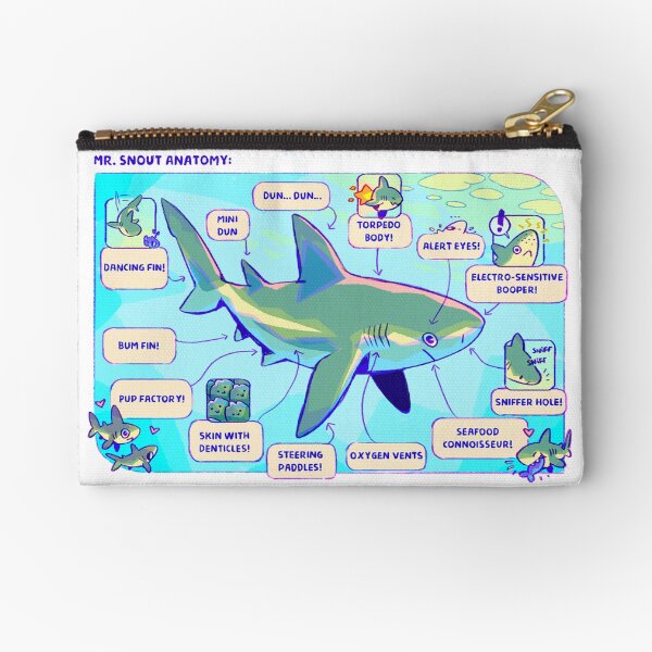 Mr. Snout Anatomy Zipper Pouch