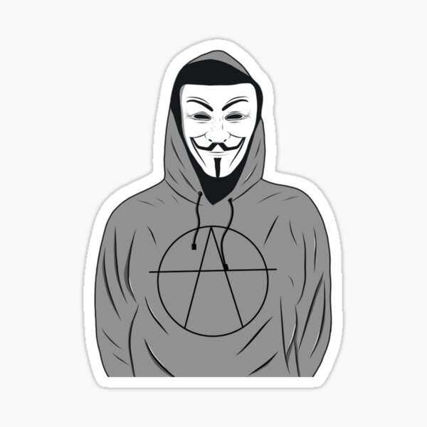 Anonymous Hackers Stickers for Sale