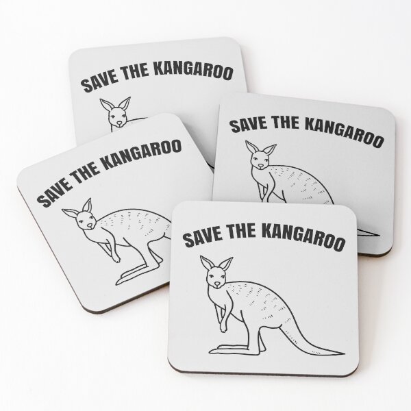 Item preview, Save The Kangaroo - Kangaroo Lovers - Kangaroo Australian designed and sold by MagicBoutique.