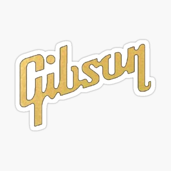 GIBSON GOLD Sticker