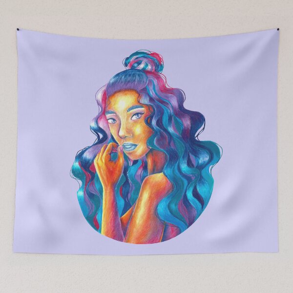 Item preview, Galaxy Hair Girl designed and sold by butayart.