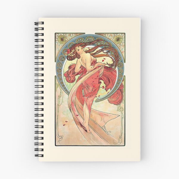 Item preview, Dance, 1898 by Alphonse Mucha designed and sold by Artaxias_Designs.