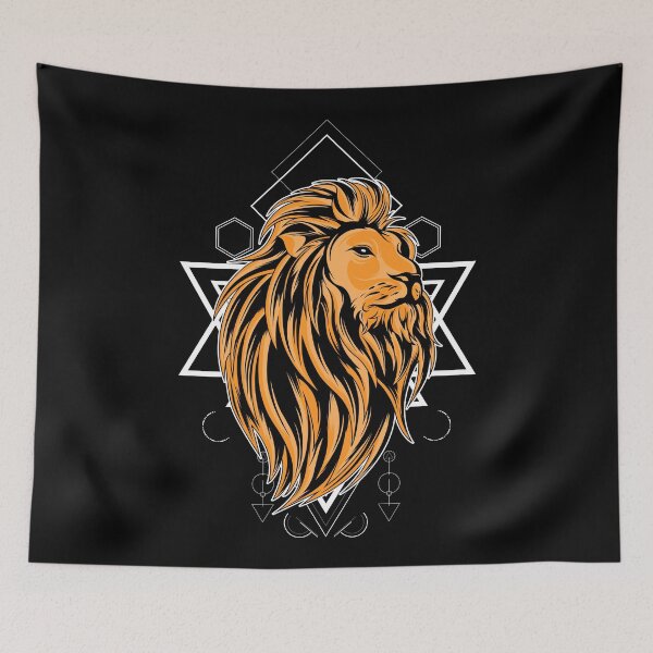 Item preview, Lion head artwork. designed and sold by emphatic.