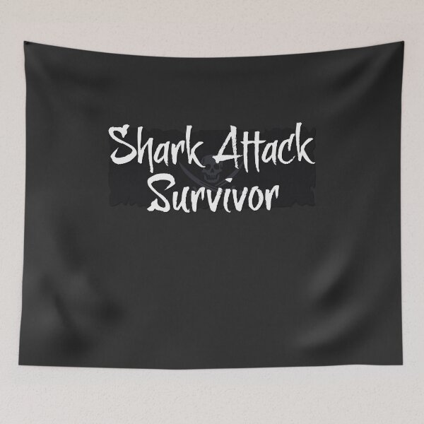 Item preview, Pirate Shark Attack Survivor designed and sold by bliptee.