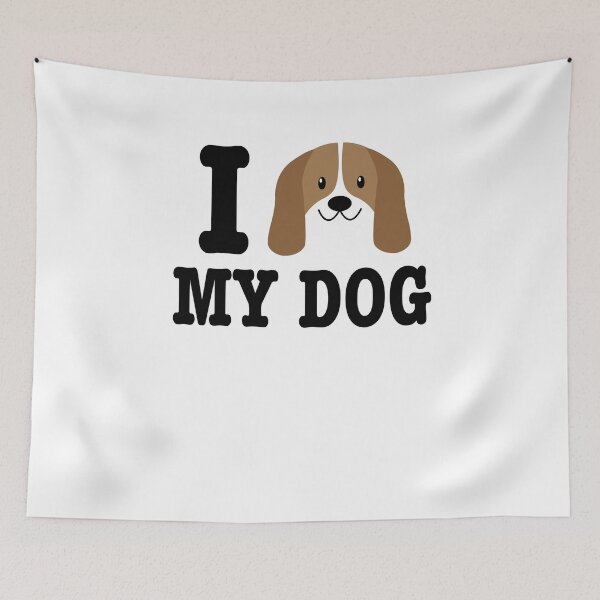 Item preview, I Love My Basset Cute Dog Owner Pet Lover Gift designed and sold by TooFlyDesign.