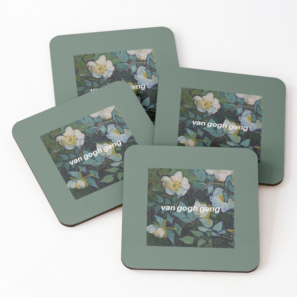 Item preview, van gogh gang art aesthetic phone case green painting designed and sold by kaledabean.