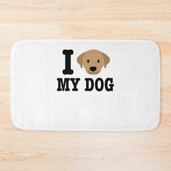 Item preview, I Love My Lab Dog Owner Pet Lover Gift designed and sold by TooFlyDesign.
