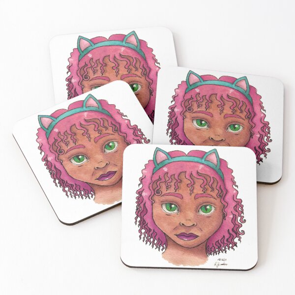 Item preview, Cat Eared Girl designed and sold by CreepyandCute.