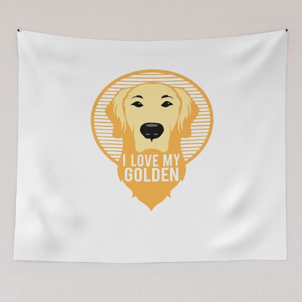 Item preview, I Love My Golden Retreiver Dog Owner Pet Lover Gift designed and sold by TooFlyDesign.
