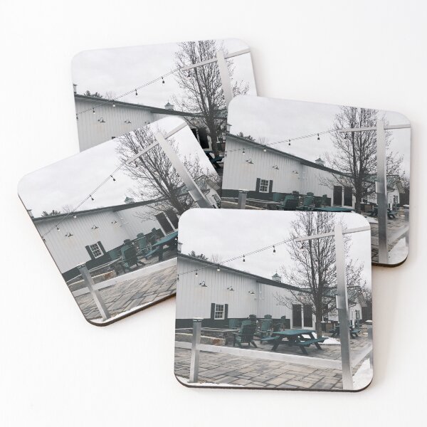 Item preview, Snowy Connecticut Farmhouse in December designed and sold by offdutyplaces.