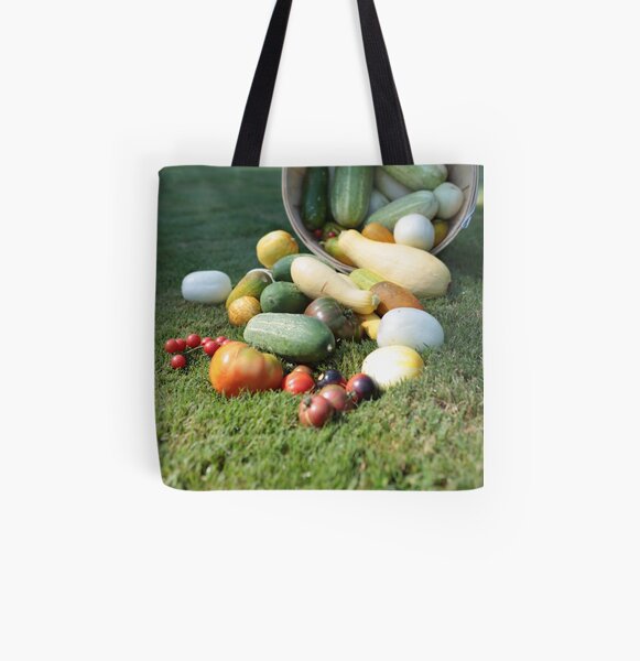 Garden Bounty All Over Print Tote Bag