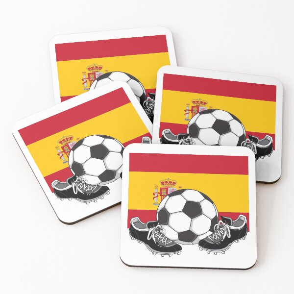 Item preview, SPAIN FOOTBALL SOCCER FLAG designed and sold by SportsT-Shirts.