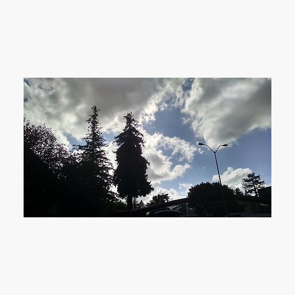Clouds and sun Photographic Print