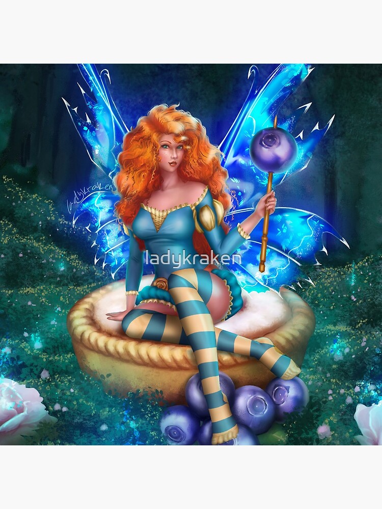 Blueberry Cake Fairy by ladykraken