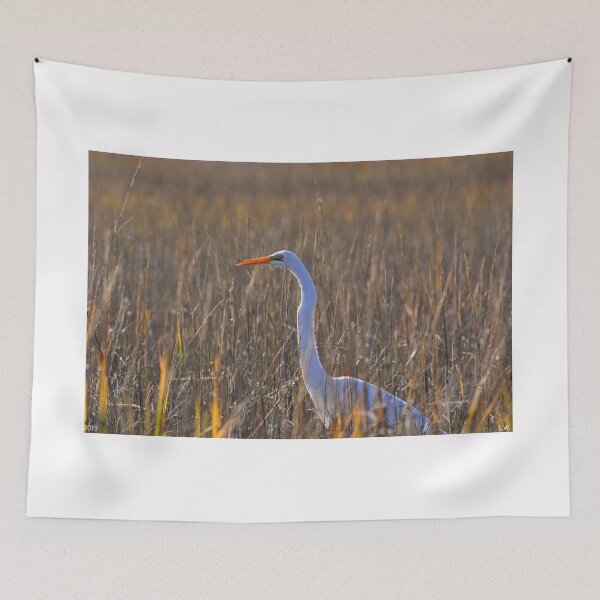 Item preview, Egret Among The Reeds designed and sold by LisaWootenPhoto.