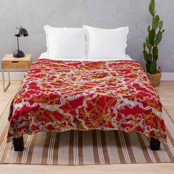 Item preview, DNA pattern (red) designed and sold by vividbiology.