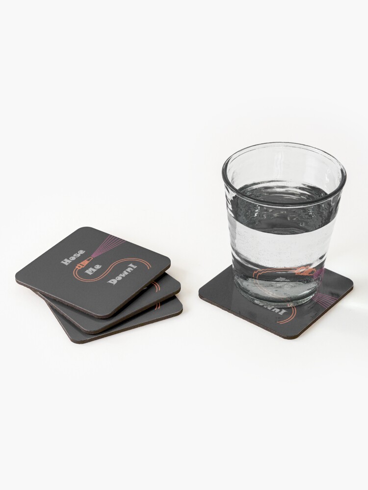 Alternate view of Hose Me Down Coasters (Set of 4)