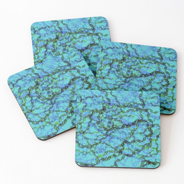 Item preview, Copy of DNA pattern (blue) designed and sold by vividbiology.