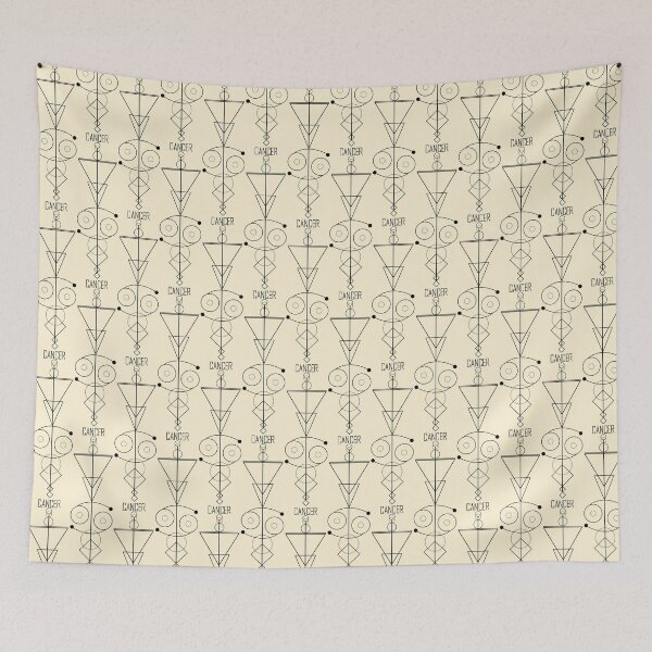 Item preview, Cancer - Line Art designed and sold by dyutiart.