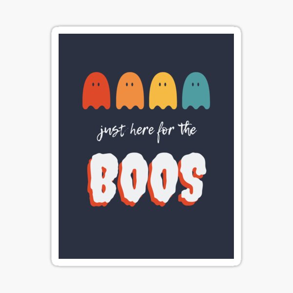 Boos Sticker