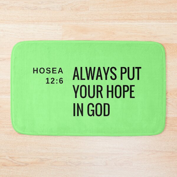 Item preview, Pon siempre tu esperanza en Dios Oseas 12: 6 designed and sold by Roland1980.