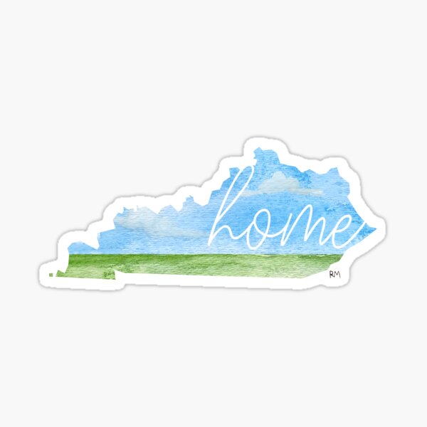 Kentucky Home State Sticker