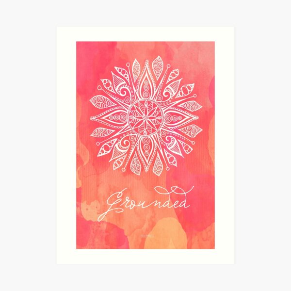 Root Chakra - Grounded Art Print