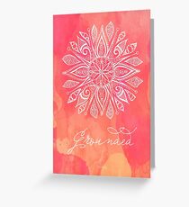 Root Chakra - Grounded Greeting Card