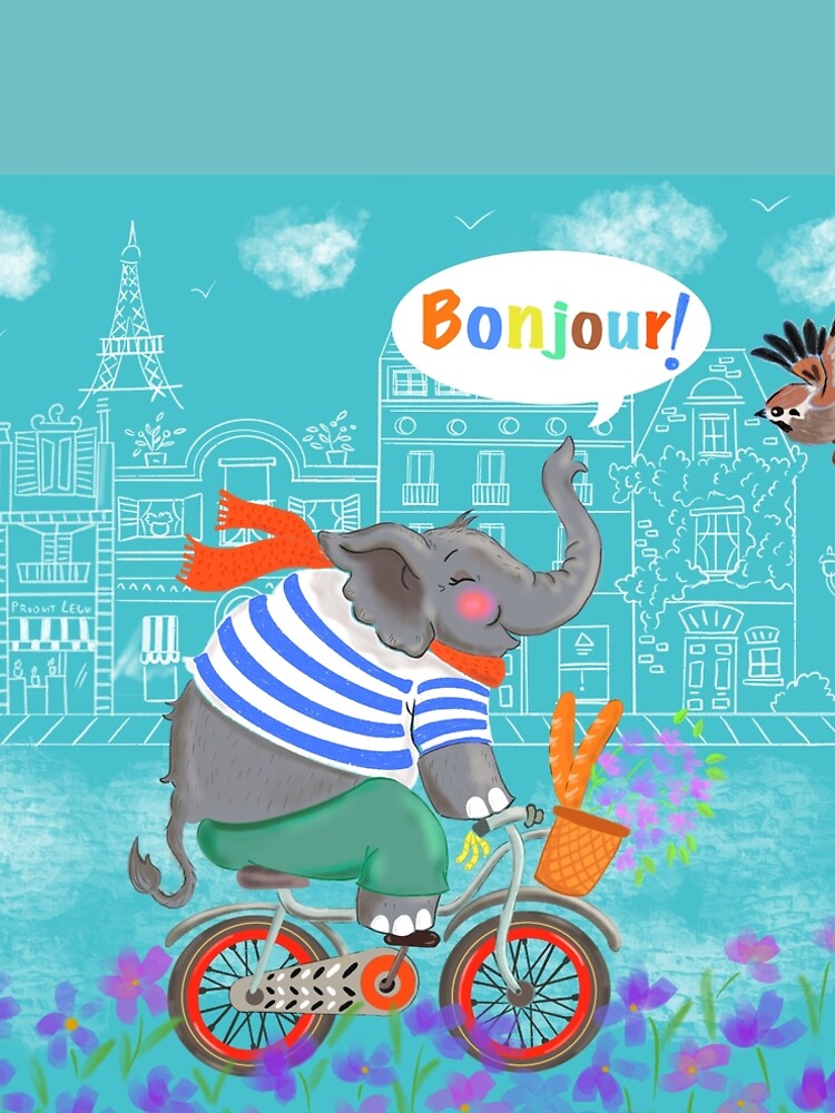 Bonjour Elephant by Shalinee2020