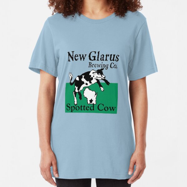 Spotted Cow - New Glarus Brewery Slim Fit T-Shirt