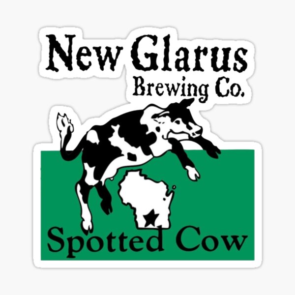 Spotted Cow - New Glarus Brewery Sticker