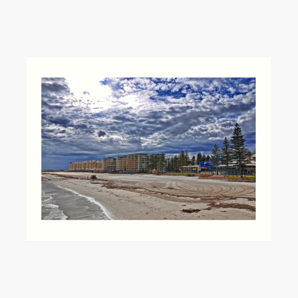 Glenelg Beach Art Print