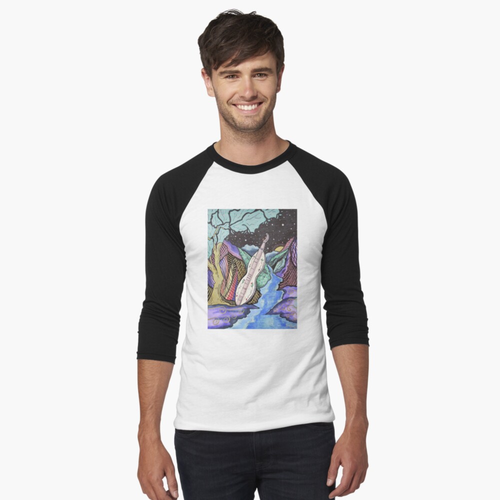 Item preview, Baseball ¾ Sleeve T-Shirt designed and sold by Lizr81.