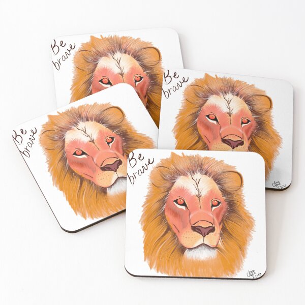 Item preview, Lion | Animal Art designed and sold by anaclaragf.