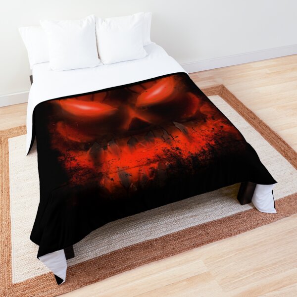 demon skull Comforter