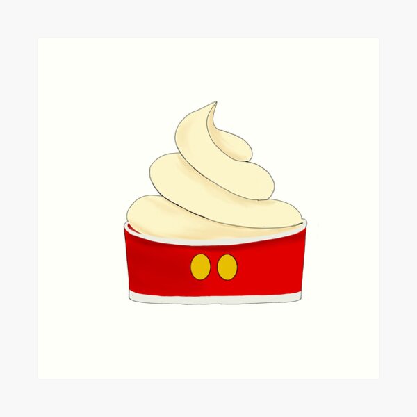 Disney Dole Whip Art Prints | Redbubble